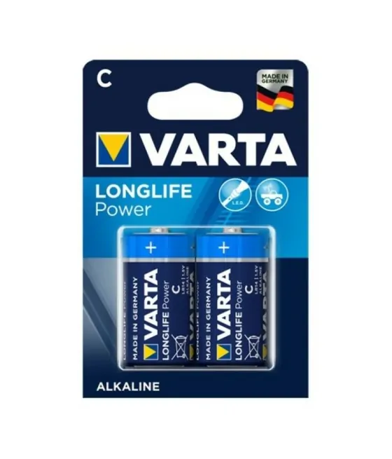 VARTA - LONGLIFE POWER PILE ALCALINE C LR14 2 UNITÉ