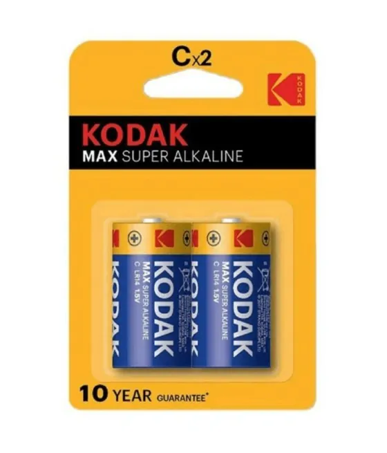 KODAK - PILE ALCALINE MAX C LR14 2 UNITÉ