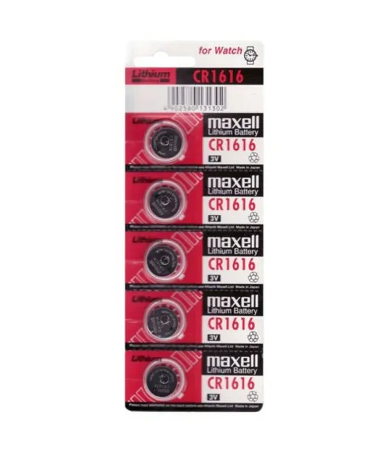 MAXELL - BATTERIE LITIO CR1616 3V 5UDS