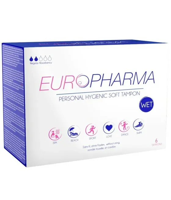Tampons Europharma d'action - pack de 6 unités