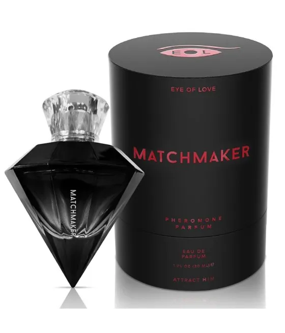 Parfum attirant aux phéromones Eye of Love - Matchmaker Black Diamond 30ml