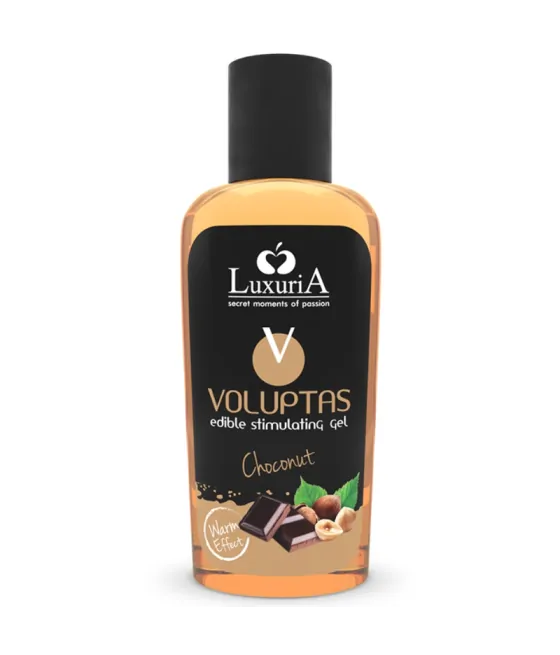 INTIMATELINE LUXURIA - VOLUPTAS GEL DE MASSAGE COMESTIBLE EFFET CHAUFFANT - CHOCONUT 100 ML