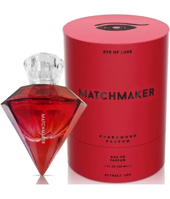 Parfum attractif pour femmes LGBTQ+ - Eye of Love Matchmaker Red Diamond 30ml