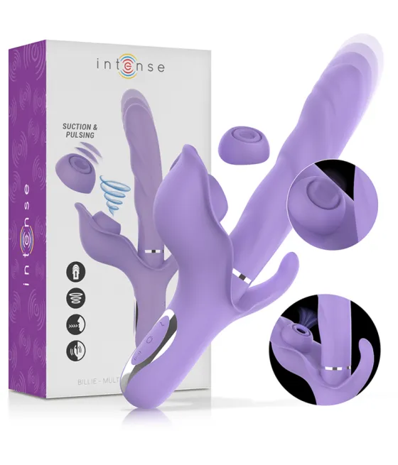 Vibromasseur rechargeable multifonction Billie - plaisir intense