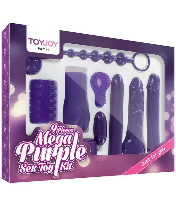 Kit de sextoys violet complet "Just for you