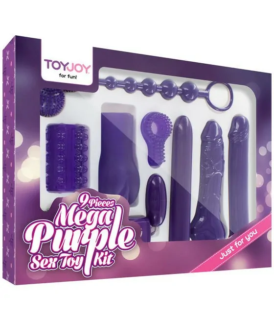 TOYJOY - JUST FOR YOU KIT DE JOUETS SEXUELS MÉGA VIOLET