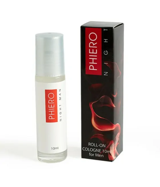 Phiero Night Man - Parfum aux phéromones pour homme avec roll-on