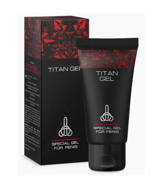 Gel d'agrandissement de pénis Titan - 50ml