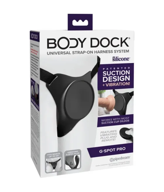 PIPEDREAMS - HARNAIS BODY DOCK G-SPOT PRO