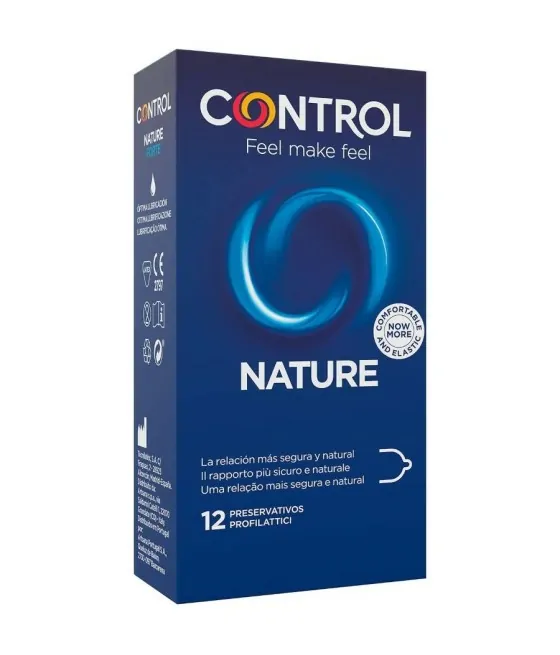 CONTROL - PRÉSERVATIFS ADAPTA NATURE 12 UNITÉS