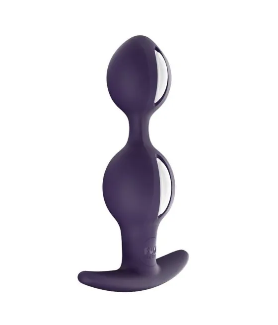 FUN FACTORY - B BALLES DUO BLANC/VIOLET FONC?