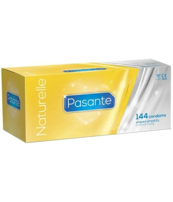 PASANTE - GAMME PRÉSERVATIFS NATURELLE 144 UNITÉS