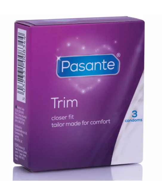 PASANTE - PRÉSERVATIF THIN TRIM MS THIN  PARTIR DE 3 UNITÉS