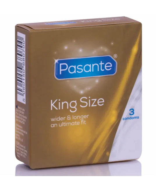 Préservatifs Pasante King Size - Pack de 3 unités