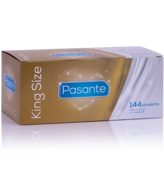 PASANTE - PRÉSERVATIFS KING SIZE BOÎTE 144 UNITÉS