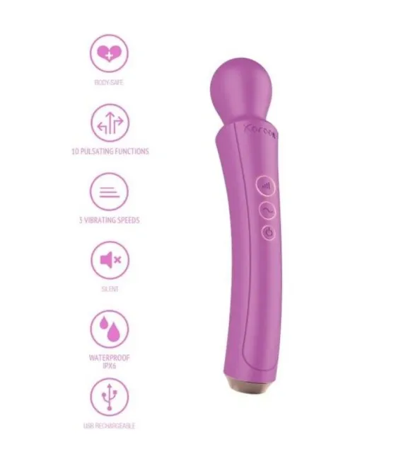 Wand courbe fuchsia Xocoon