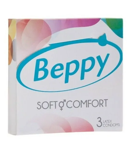 BEPPY - DOUX ET CONFORT 3 PRÉSERVATIFS