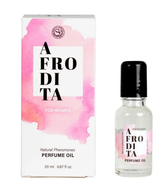 SECRETPLAY - HUILE DE PARFUM AUX PHÉROMONES NATURELLES AFRODITA 20 ML