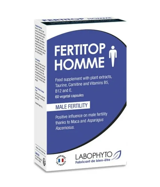 Complément alimentaire pour fertilité masculine - 60 comprimés