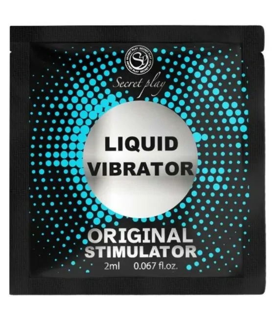 SECRETPLAY - VIBRATEUR LIQUIDE STIMULATEUR UNISEXE 2 ML