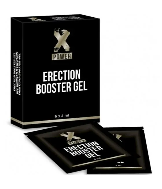 XPOWER - GEL BOOSTER D-ÉRECTION 6 X 4 ML