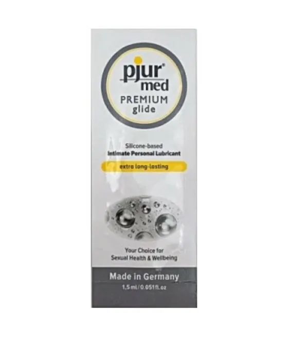 PJUR - LUBRIFIANT SILICONE MED 1.5 ML