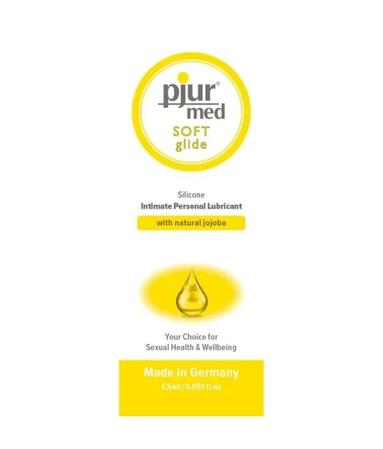 PJUR - LUBRIFIANT SILICONE MED SOFT GLIDE 1.5 ML