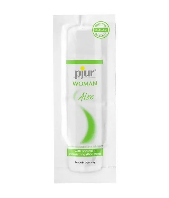 PJUR - FEMME LUBRIFIANT  BASE EAU ALOÈS 2 ML