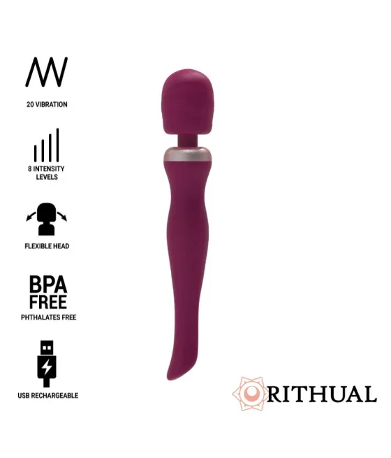 RITHUAL - BAGUETTE AKASHA PUISSANTE RECHARGEABLE 2.0 NOIRE