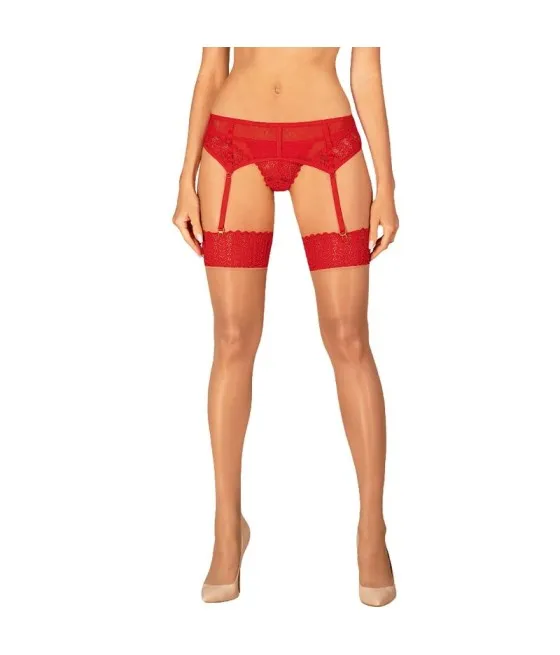 Bas rouges Obsessive Ingridia taille M/L