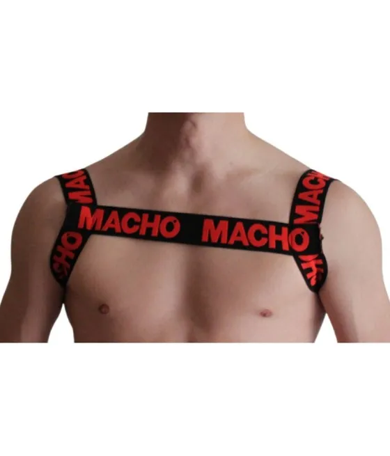 MACHO - HARNAIS DOUBLE ROUGE