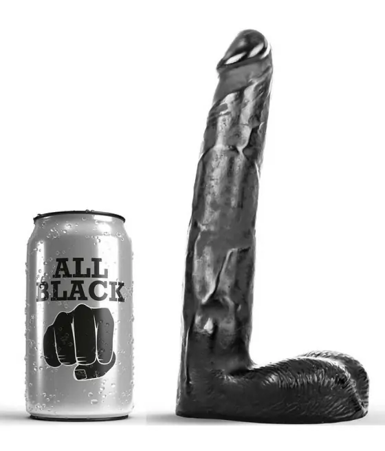 ALL BLACK - GODE RÉALISTE 21 CM