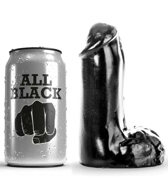 ALL BLACK - GODE RÉALISTE 13 CM