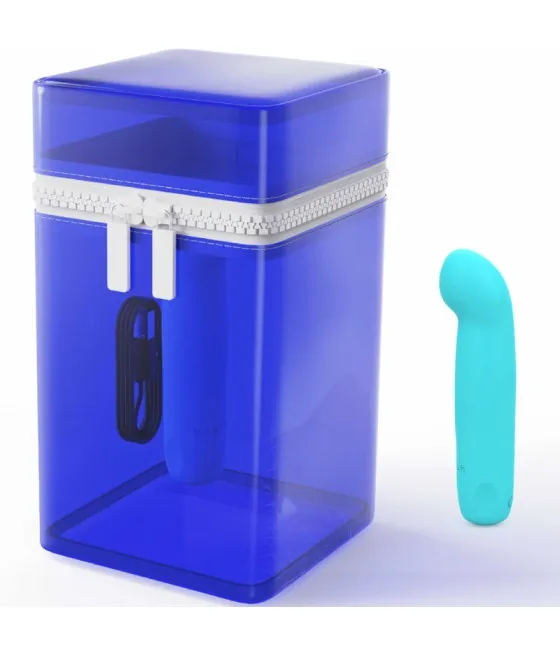 Balle vibrante rechargeable en silicone B Swish - Courbe infinie, édition limitée, bleu