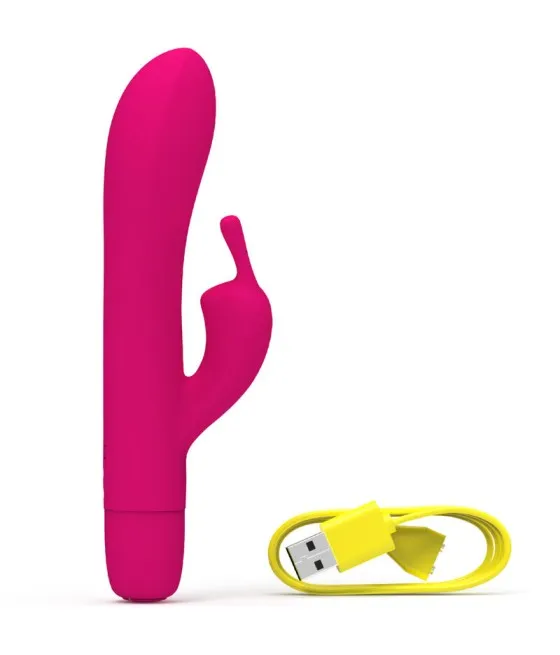 B SWISH - VIBRATEUR RECHARGEABLE CLASSIQUE BWILD BUNNY INFINITE SILICONE ROSE