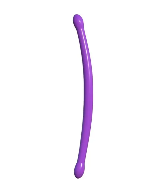 Gode double violet flexible Classix - 43,7 cm
