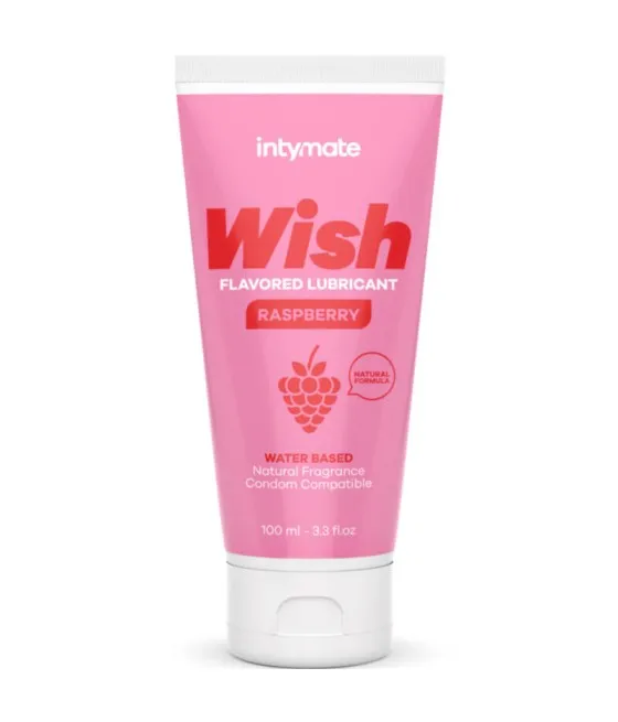 INTIMATELINE INTYMATE - WISH LUBRIFIANT SAVEUR FRAMBOISE 100 ML