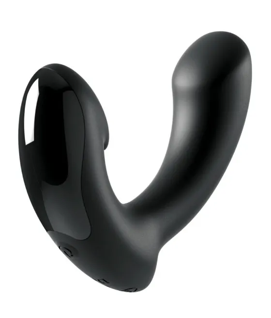 SIR RICHARDS - MASSEUR DE PROSTATE POINT P EN SILICONE NOIR