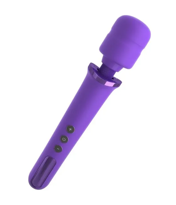 Wand rechargeable, vibrateur 50 mode, violet