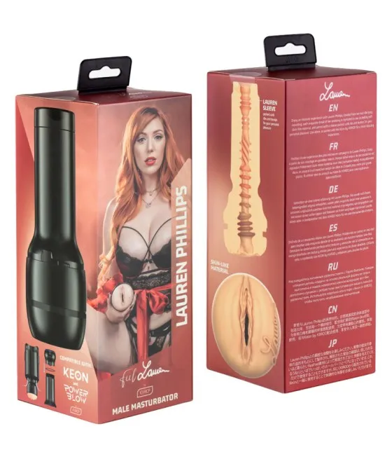 KIIROO - FEEL LAUREN PHILLIPS STARS COLLECTION STROKERS COMPATIBLES POWERBLOW