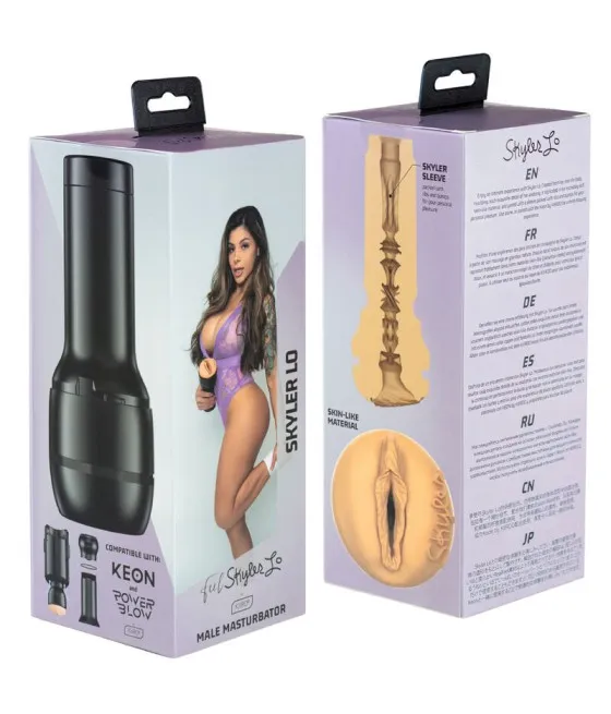 KIIROO - FEEL SKYLER LO STARS COLLECTION STROKERS COMPATIBLES POWERBLOW