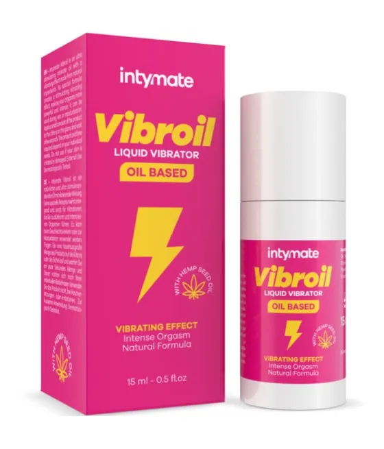 INTIMATELINE INTYMATE - HUILE INTIME VIBROIL POUR SON EFFET VIBRANT 15 ML