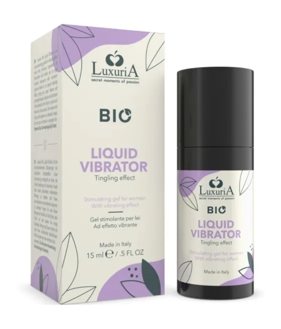 INTIMATELINE LUXURIA - GEL BIO STIMULANT POUR SON EFFET VIBRANT 15 ML