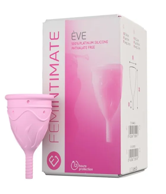 FEMINTIMATE - COUPE MENSTRUELLE EN SILICONE EVE - TAILLE S