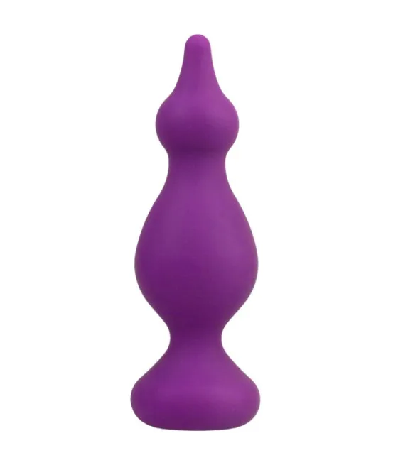 Plug anal en silicone violet - Taille M Adrien Lastic