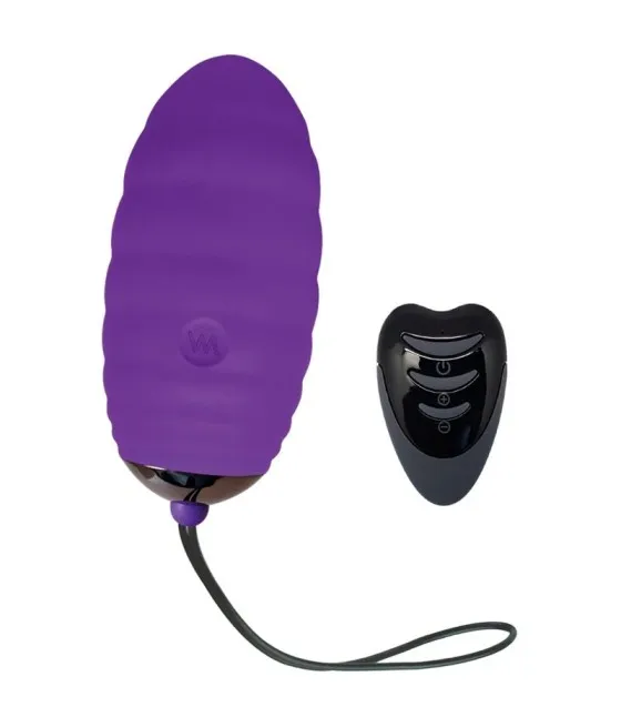 ADRIEN LASTIC - OCEAN BREEZE 2.0 OEUF VIBRANT RECHARGEABLE TÉLÉCOMMANDE VIOLET