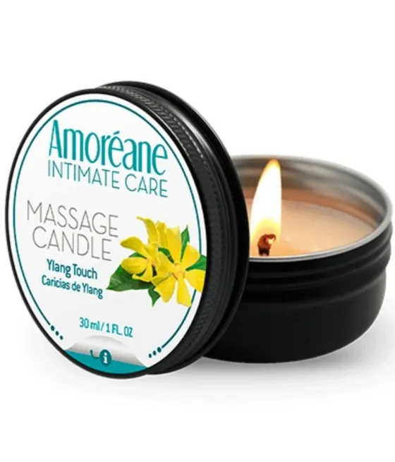 AMOREANE - BOUGIE DE MASSAGE YLANG CARESSANTE 30 ML