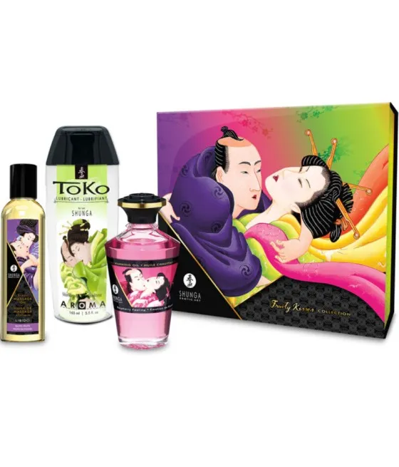 SHUNGA - KIT COLLECTION BAISERS FRUITÉS