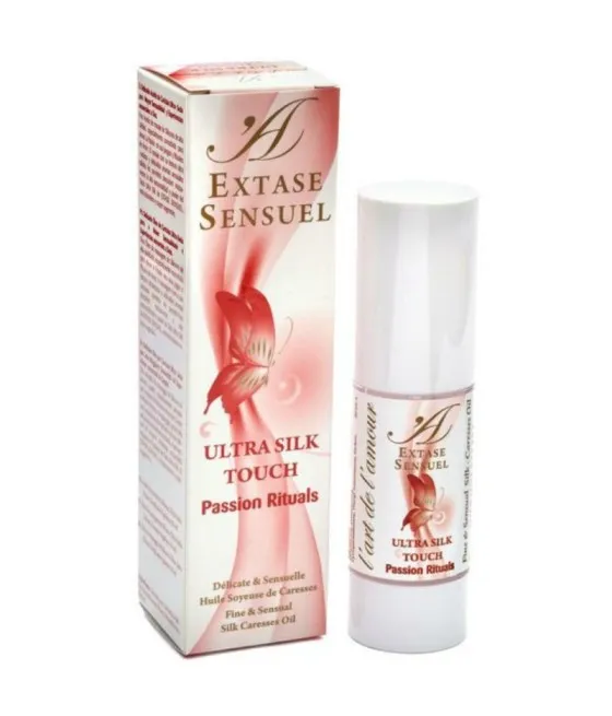 EXTASE SENSUAL - HUILE DE MASSAGE ULTRA SOIE TOUCHE RITUELS PASSION