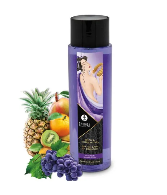 SHUNGA - GEL BAIN  DOUCHE FRUITS EXOTIQUES 370 ML